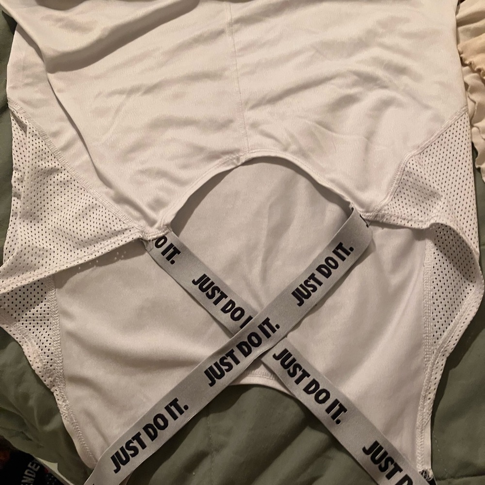 White Athletic Tank